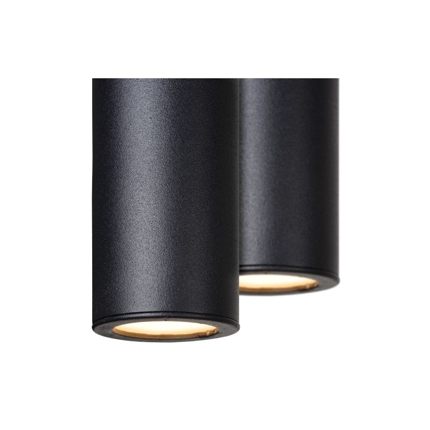 Lucide 74403/06/30 - LED Zatemnitveni lestenec na vrvici LORENZ 6xLED/4W/230V pajek črna