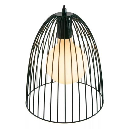 Lucide 74417/01/33 - Lestenec na vrvici MACARONS 1xE27/40W/230V pr. 24,5 cm zelena