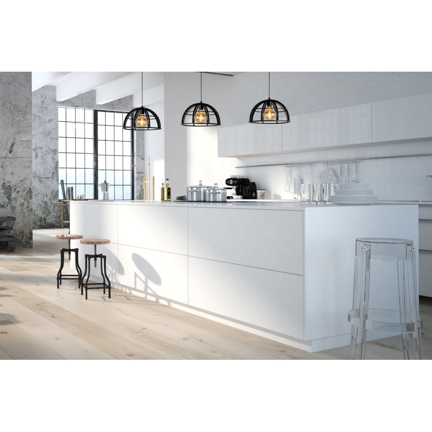 Lucide 76464/01/30 - Lestenec na vrvici DIKRA 1xE27/60W/230V