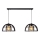 Lucide 76464/02/30 - Lestenec na vrvici DIKRA 2xE27/60W/230V