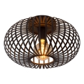Lucide 78174/40/30 - Stropna svetilka MANUELA 1xE27/60W/230V pr. 39,5 cm črna