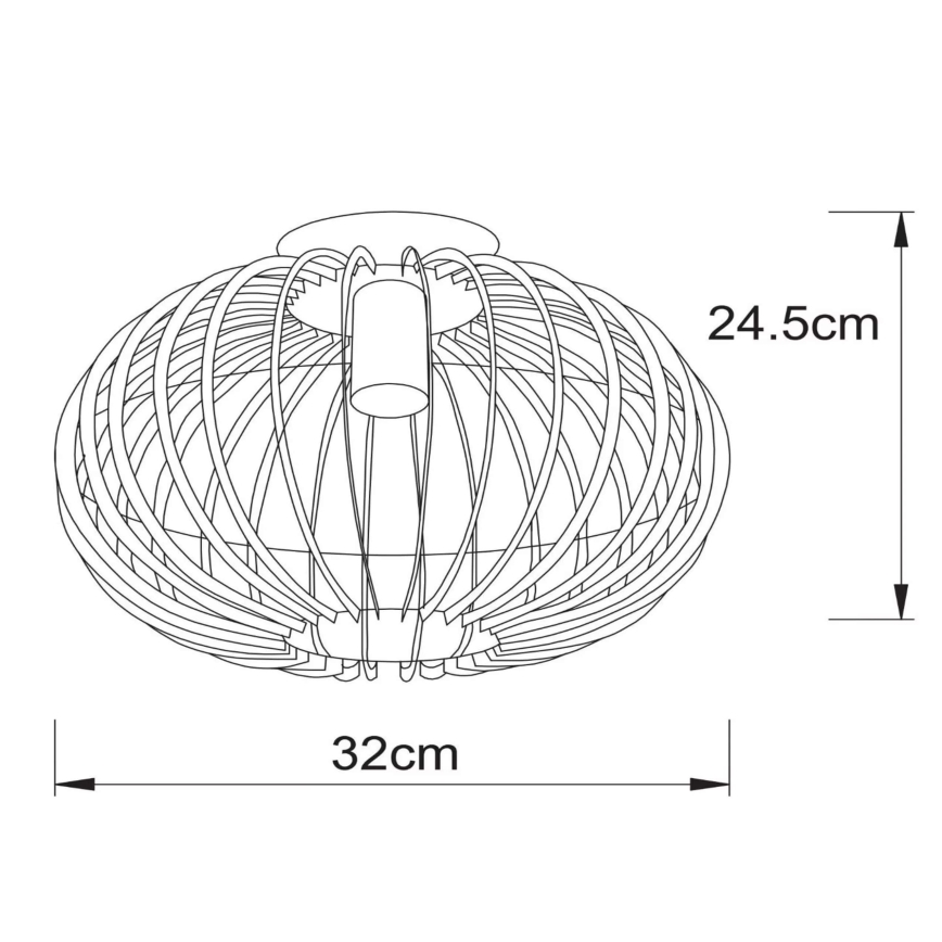 Lucide 78199/01/30 - Lestenec REDA 1xE27/40W/230V