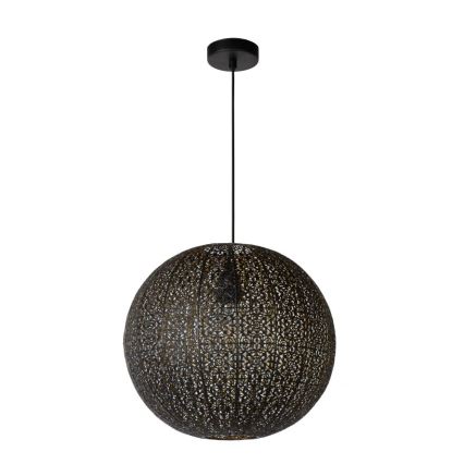 Lucide 78383/40/30 - Obesna svetilka TAHAR 1xE27/60W/230V črna