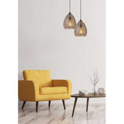 Lucide 78390/24/63 - Lestenec na vrvici GERBEN 1xE27/40W/230V