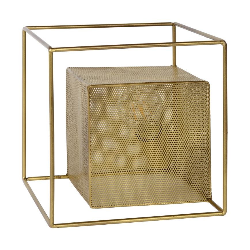 Lucide 78591/01/02 - Namizna svetilka EXTRAVAGANZA MORRIS 1xE27/40W/230V medenina