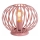 Lucide 78593/25/66 - Namizna svetilka MERLINA 1xE27/40W/230V pr. 25,5 cm roza