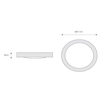 Lucide 79158/01/31 - Kopalniška stropna svetilka FRESH 1xE27/20W/230V IP44