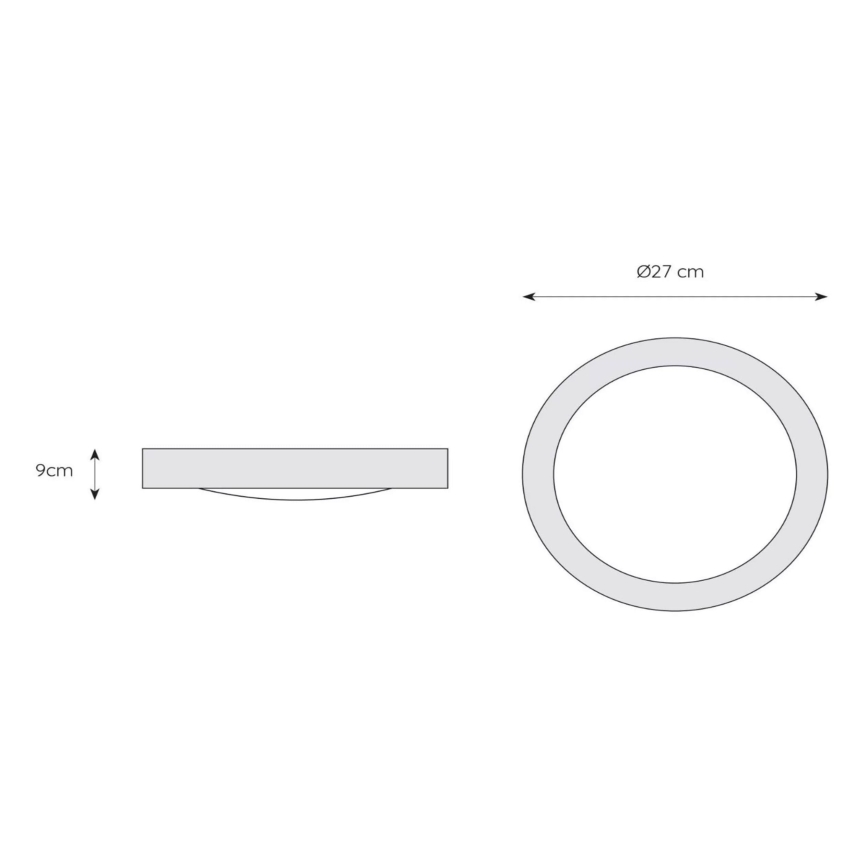 Lucide 79158/01/31 - Kopalniška stropna svetilka FRESH 1xE27/20W/230V IP44