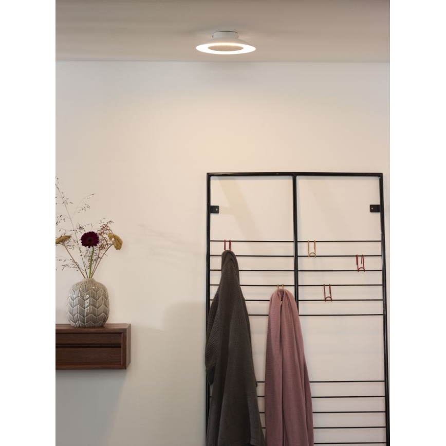 Lucide 79177/06/31 - LED stropna svetilka FOSKAL LED/6W/230V 21,5 cm bela