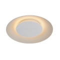 Lucide 79177/12/31 - LED stropna svetilka FOSKAL LED/12W/230V 34,5 cm bela