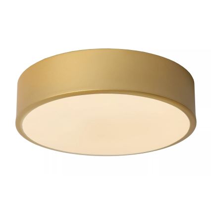 Lucide 79185/20/02 - LED Zatemnitvena stropna svetilka UNAR LED/12W/230V pr. 20 cm zlata