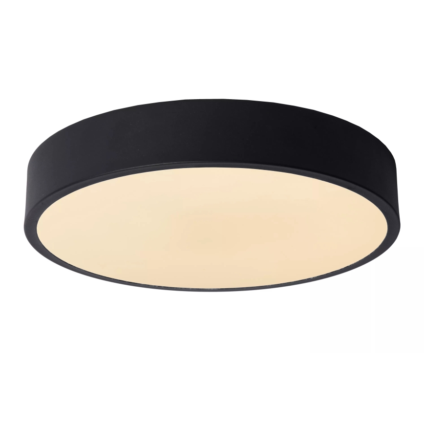 Lucide 79185/30/30 - LED Zatemnitvena stropna svetilka UNAR LED/18W/230V pr. 30 cm črna