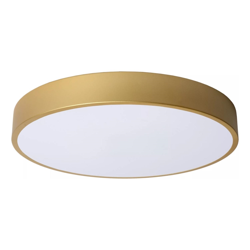 Lucide 79185/40/02 - LED Zatemnitvena stropna svetilka UNAR LED/24W/230V pr. 39,5 cm zlata