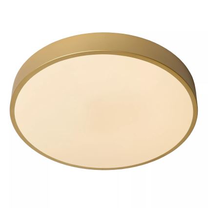 Lucide 79185/40/02 - LED Zatemnitvena stropna svetilka UNAR LED/24W/230V pr. 39,5 cm zlata