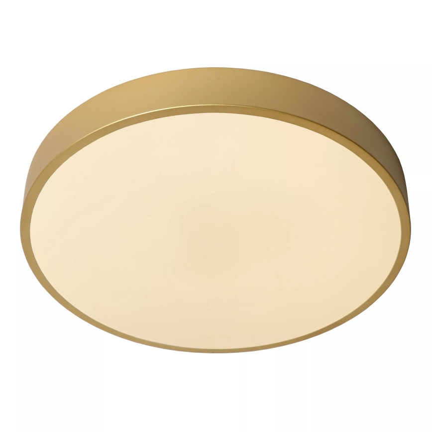 Lucide 79185/40/02 - LED Zatemnitvena stropna svetilka UNAR LED/24W/230V pr. 39,5 cm zlata