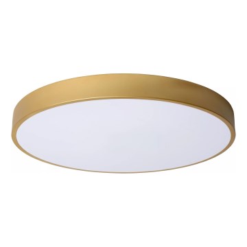 Lucide 79185/50/02 - LED Zatemnitvena stropna svetilka UNAR LED/36W/230V pr. 49,5 cm zlata