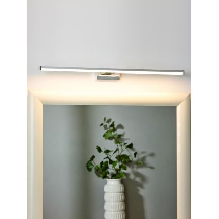 Lucide 79297/12/12 - LED Kopalniška luč za osvetlitev ogledala ONNO LED/11W/230V 60 cm IP44 sijajni krom