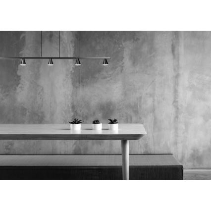 Lucide 79482/30/12 - LED Zatemnitveni lestenec na vrvici DELANO 5xLED/5W/230V