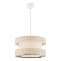 Lustar na vrv HALO 1xE27/60W/230V krem