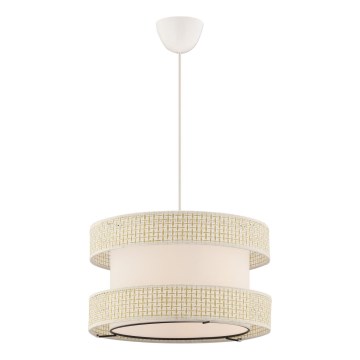 Lustar na vrv HALO 1xE27/60W/230V krem