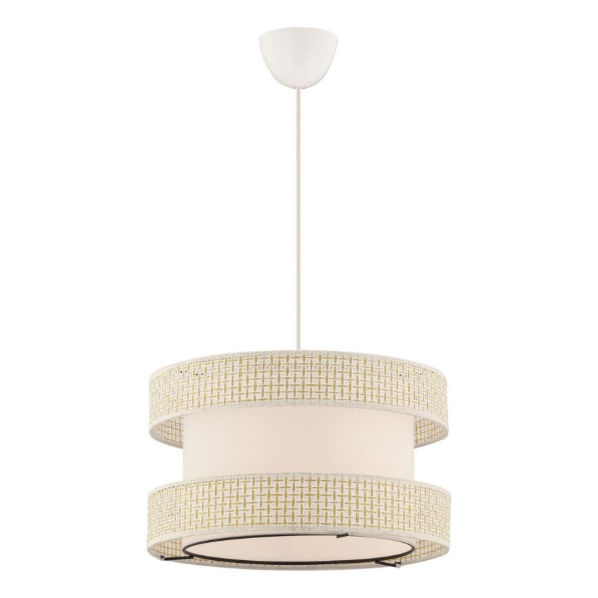 Lustar na vrv HALO 1xE27/60W/230V krem