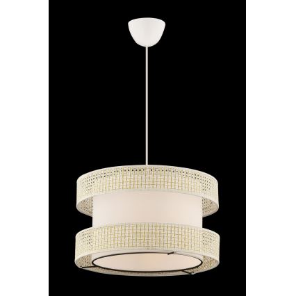 Lustar na vrv HALO 1xE27/60W/230V krem