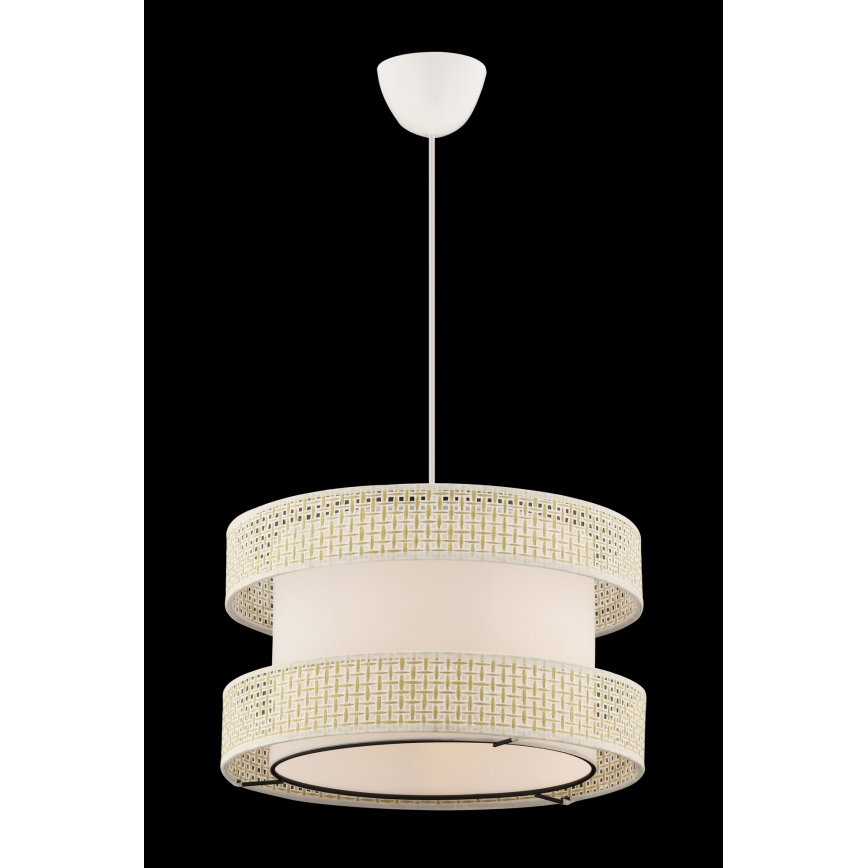Lustar na vrv HALO 1xE27/60W/230V krem