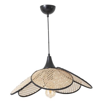 Luster FUME 1xE27/40W/230V premer 45 cm crna/bež
