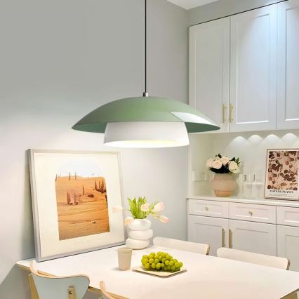 Luster na vrv MOONLIGH 1xE27/40W/230V zelena
