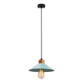 Lustera MANAVGAT 1xE27/40W/230V modra/rjava