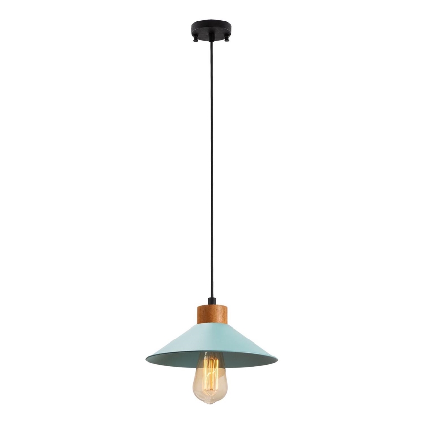Lustera MANAVGAT 1xE27/40W/230V modra/rjava