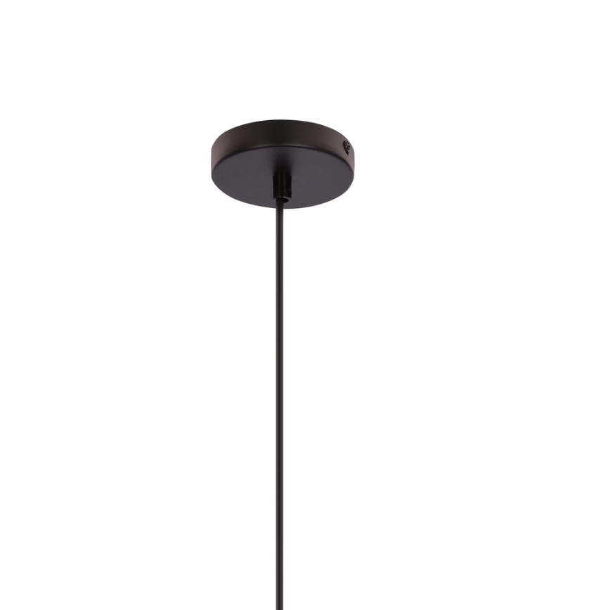 Lustro na vrvi AFRICA 1xE27/40W/230V premer 50 cm rjava/krem