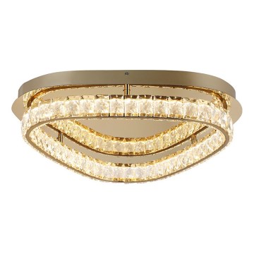 LUXERA 46150 - LED stropna svetilka MIST LED/32W/230V 4000K premer 50 cm zlata