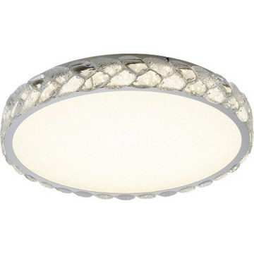 LUXERA 46154 - LED stropna svetilka LARUNA LED/43W/230V 4000K premer 60 cm matni krom