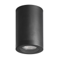 Luxera 48325 - Zunanja stropna svetilka MOPTI 1xGU10/7W/230V IP54 črna