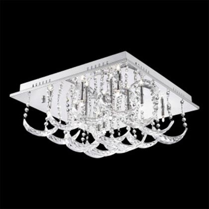 Luxera 64314 - Stropna svetilka BACARAT 12xG4/20W