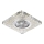 LUXERA 71072 - Vgradna svetilka ELEGANT 1xGU10/50W/230V + LED STRIPE
