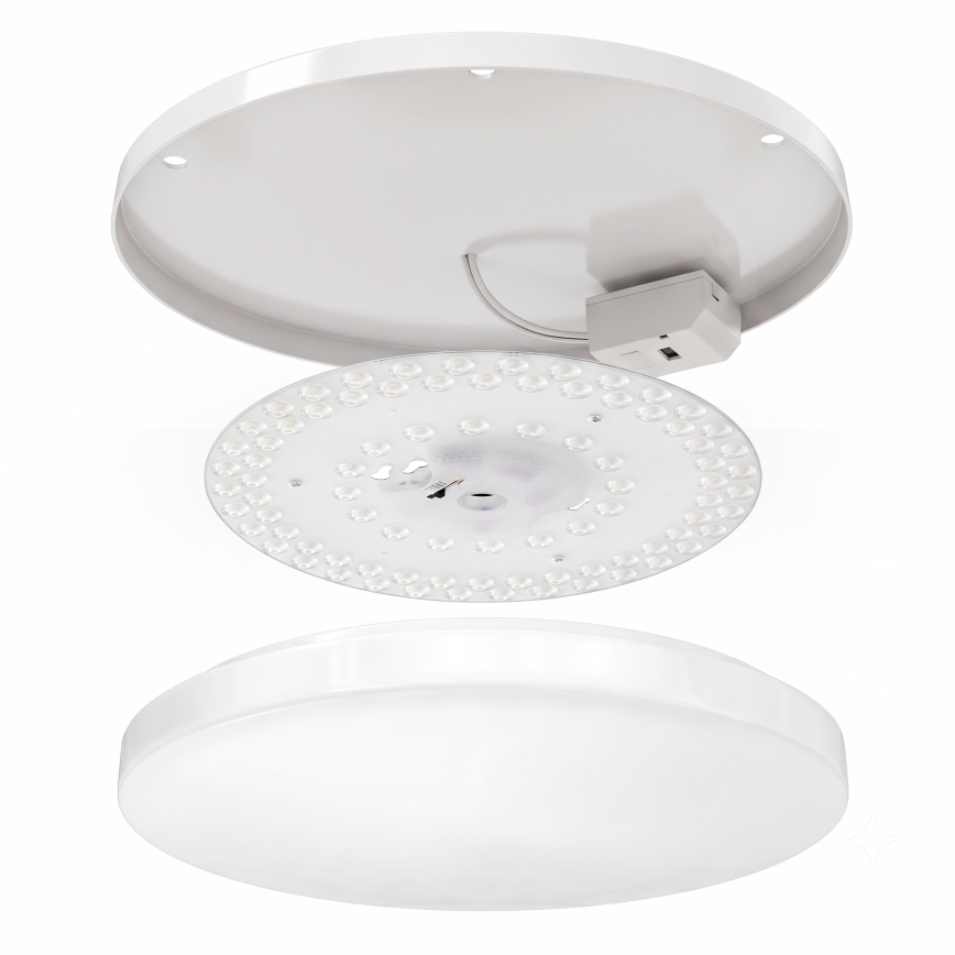 Magnetni LED modul 36 W, 230 V, 2700–6500 K, premer 24 cm - Brilagi