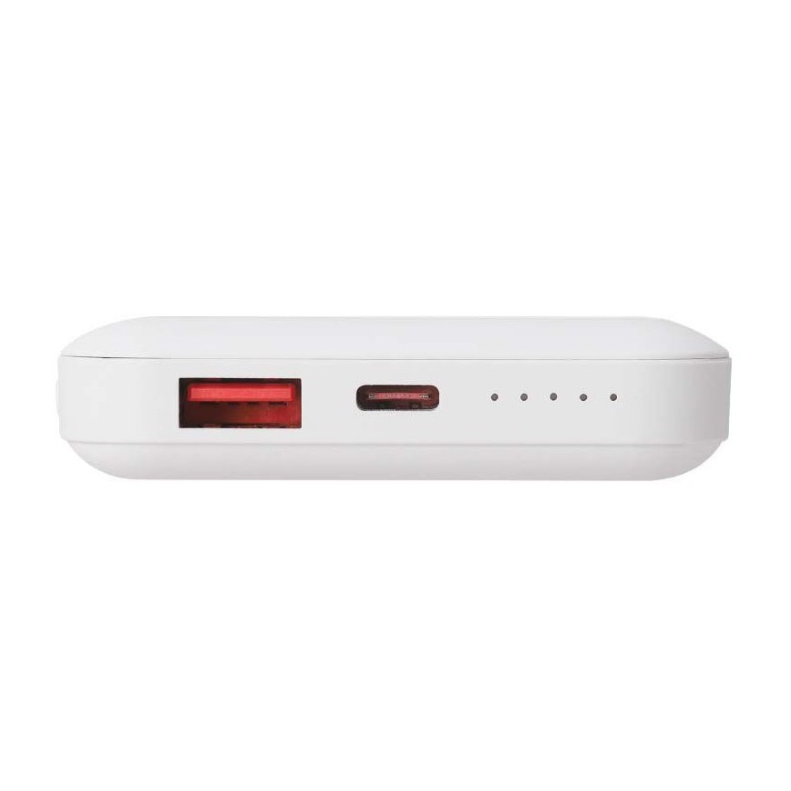 Magnetni Power Bank z brezžičnim polnilnikom Power Delivery 10 000mAh/20W/3,7V bela