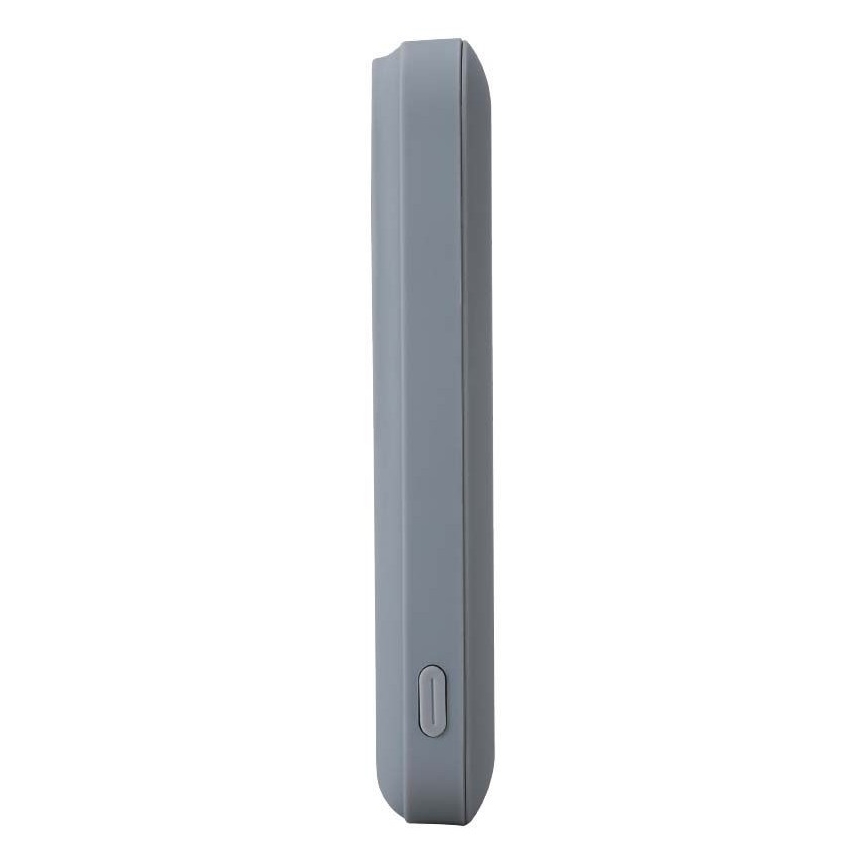 Magnetni Power Bank z brezžičnim polnilnikom Power Delivery 10 000mAh/20W/3,7V siv
