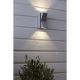 Markslöjd 102579 - LED Zunanja stenska svetilka CARINA 2xLED/1W/230V IP44