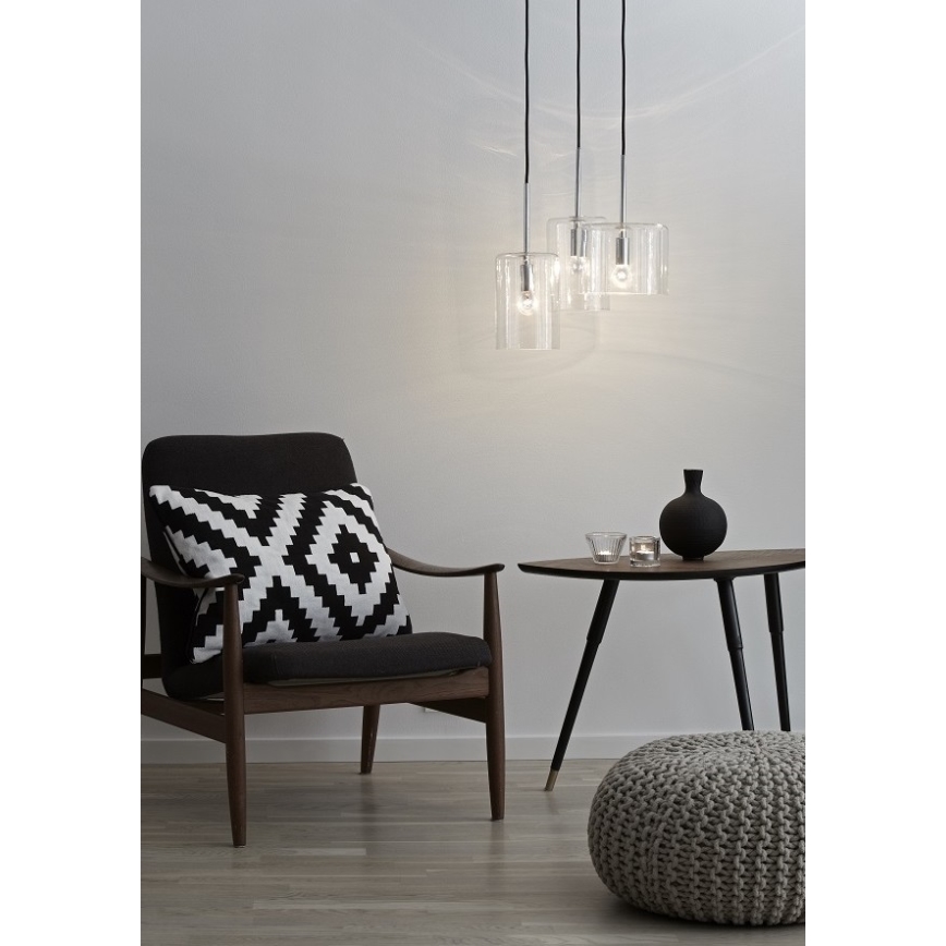 Markslöjd 105099 - Lestenec na vrvici ROCKFORD 3xE14/40W/230V