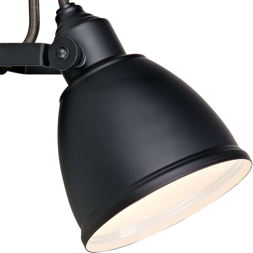 Markslöjd 105814 - Stenska svetilka FJÄLLBACKA 1xE14/40W/230V črna