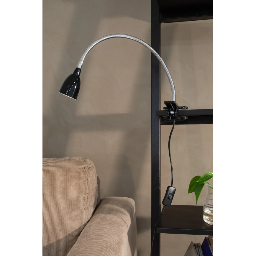 Markslöjd 106092 - LED Namizna svetilka s sponko TULIP LED/3W/230V črna