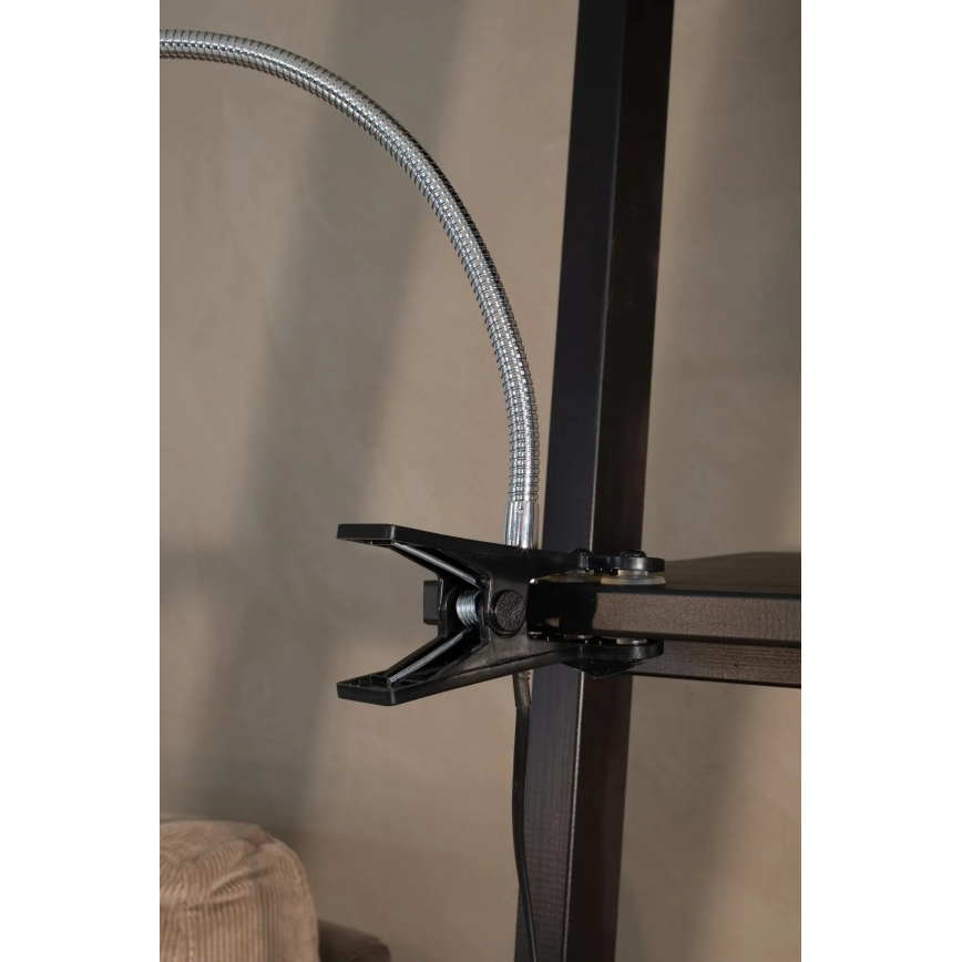 Markslöjd 106092 - LED Namizna svetilka s sponko TULIP LED/3W/230V črna