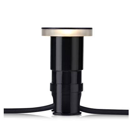 Markslöjd 106935 - LED zunanja vgradna svetilka GARDEN24 LED/3W/24V IP44 črna