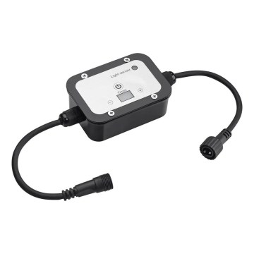 Markslöjd 106936 - Senzor za mrak z vgrajenim časovnikom GARDEN24 24V IP44