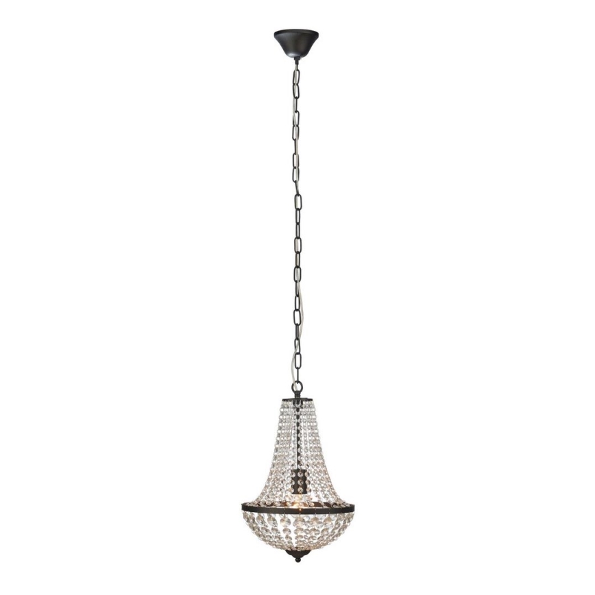 Markslöjd 107026 - Kristalni lestenec na verigi GRÄNSÖ 1xE27/60W/230V