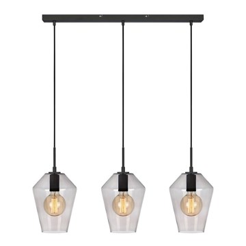 Markslöjd 107132 - Lestenec na vrvici RETRO 3xE27/60W/230V