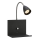 Markslöjd 107141 - Zatemnitvena stenska svetilka z USB vtičnico LOGI 1xGU10/7W/230V